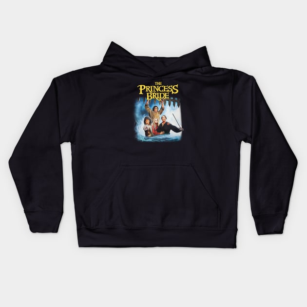 The Princess Bride Vintage Kids Hoodie by Bone Perez